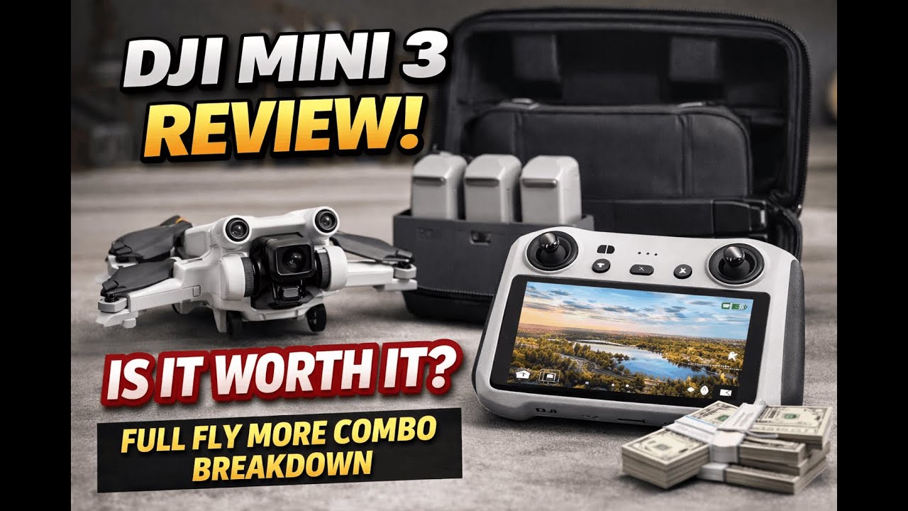 DJI Mini 3 Fly More Combo - Complete Beginner's Guide