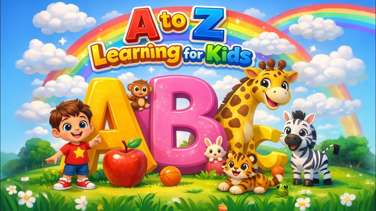 Alphabet A to Z 🔠 | Fun Learning for Kids