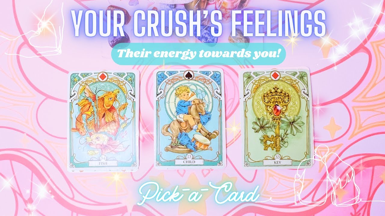 How does Your CRUSH feel about you? (｡•́‿•̀｡)💗 😘 Timeless PICK-A-CARD Reading ∞ w/ Candy Divination