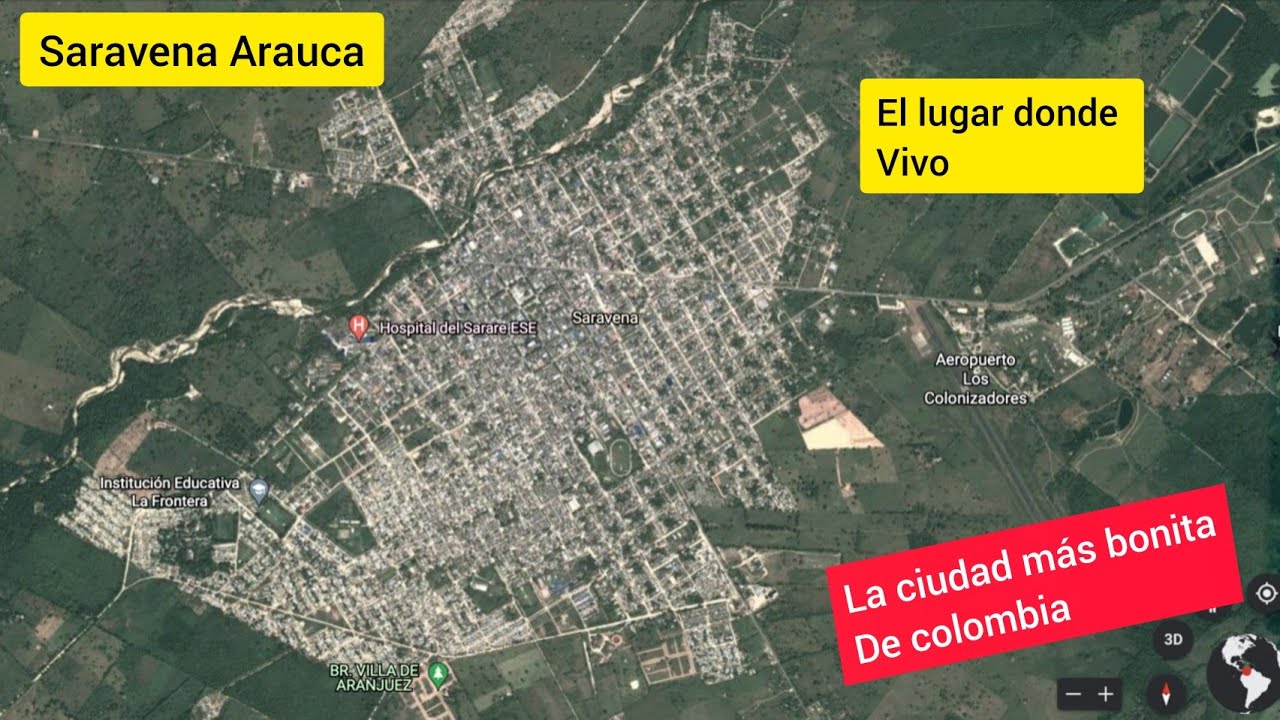 Saravena Arauca Colombia - lo que no ves en televisión [ la ciudad de las avenidas ] segunda parte