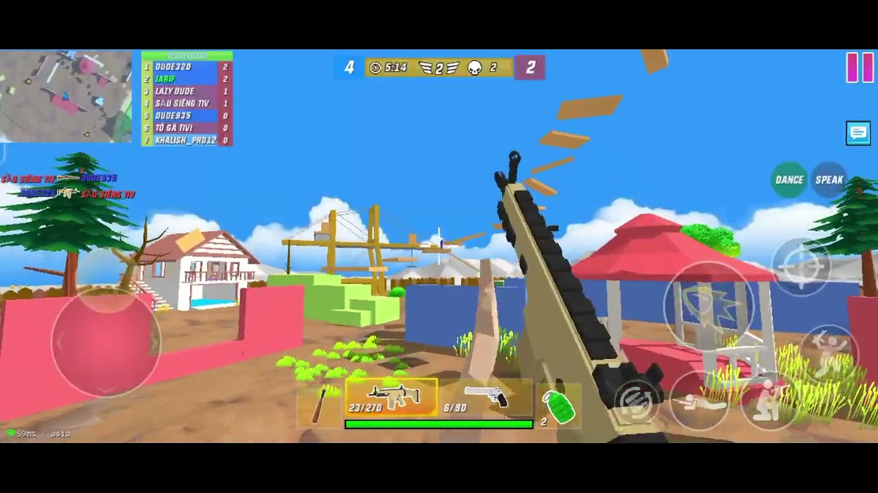 Dude theft wars multiplayer parkour playground