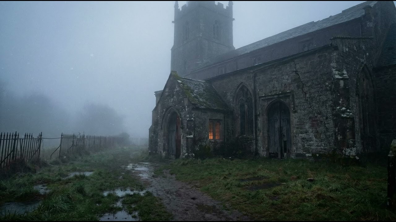 Abandoned Church at Midnight | Dark Horror Ambient for Writing & Storytelling