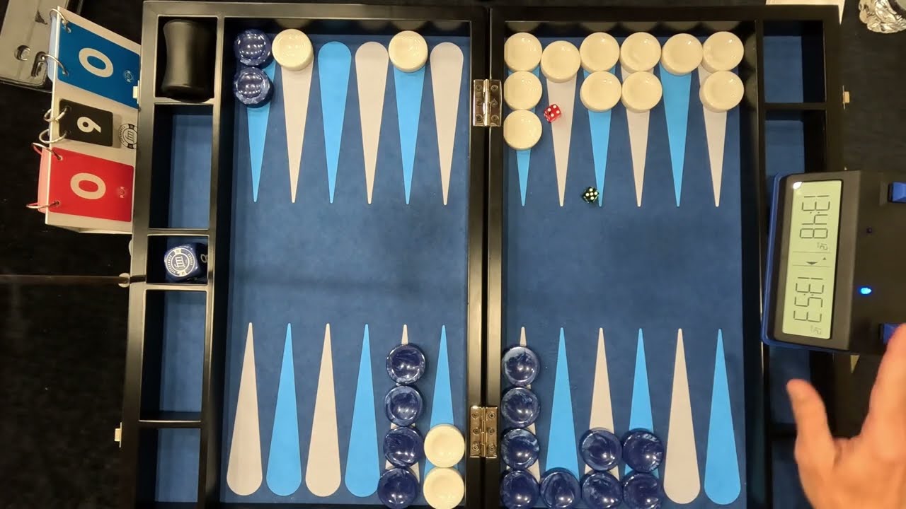 RALF JONAS(White) vs DAVID WELLS(Blue)