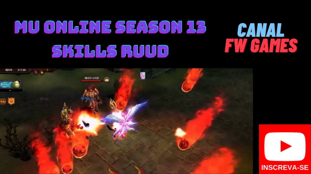 Mu Online Skill RUUD  GM - DM - BM - EMG