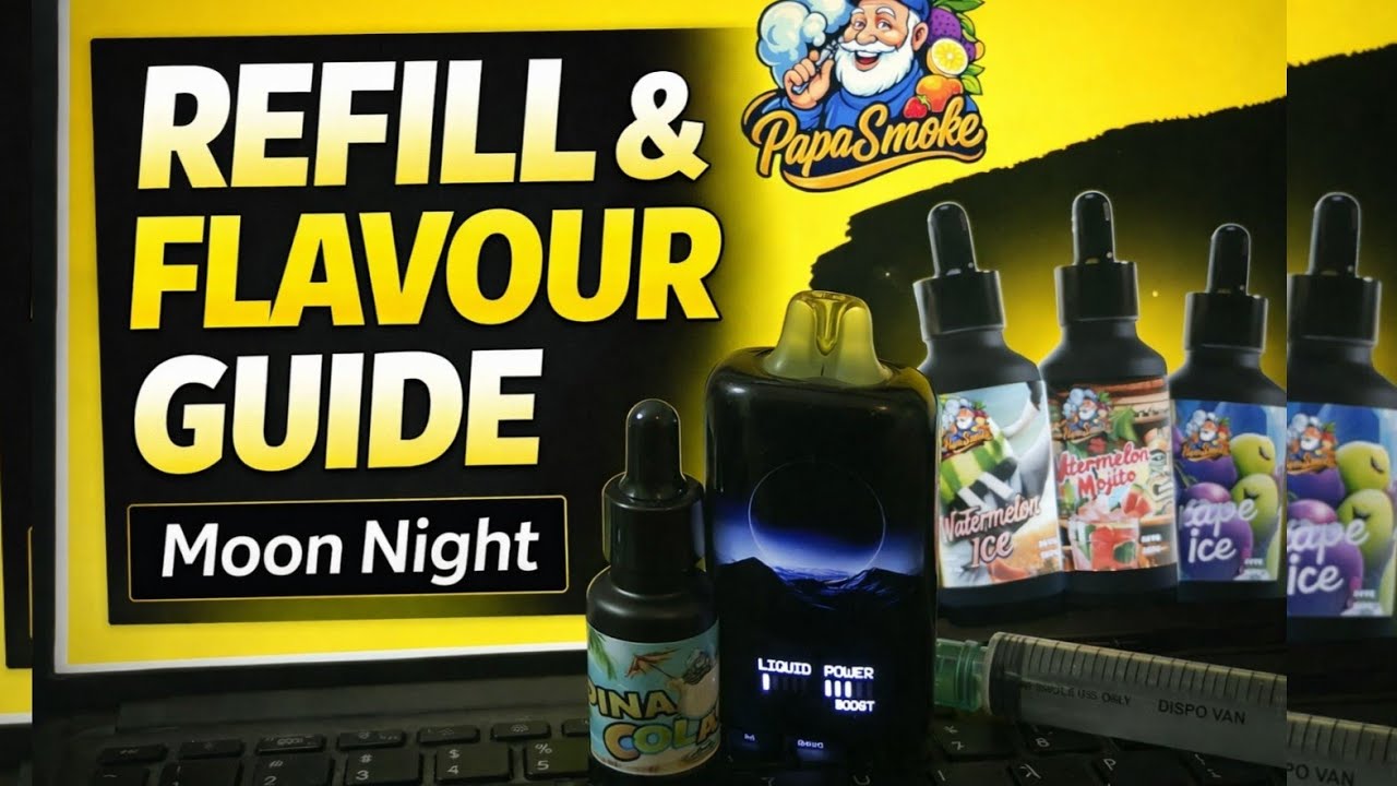 Elfbar Moon Night Refill at Home | Best Flavor for Your Vape