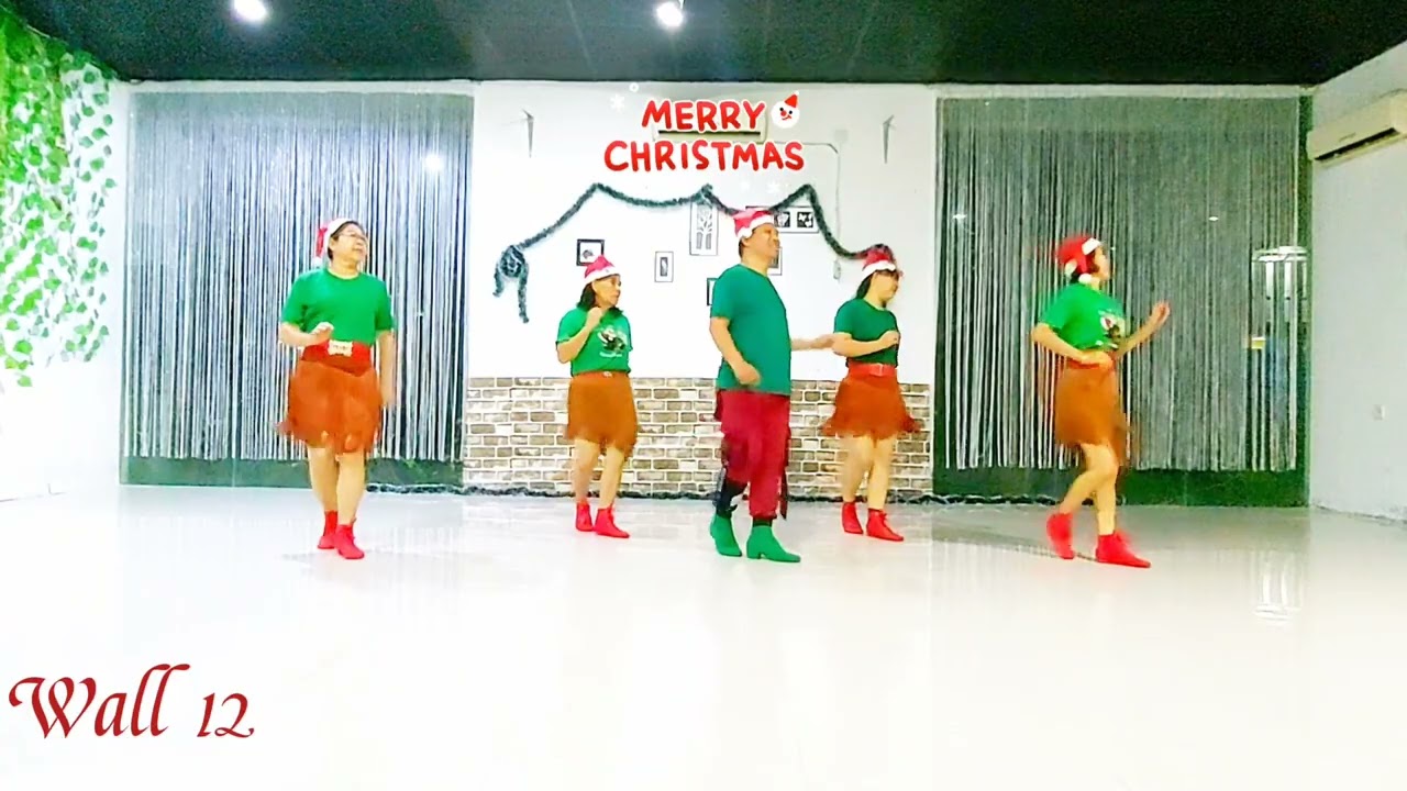 Christmas - Line Dance (Demo & Teach) Choreo : Chok Fredo (INA) November 2023