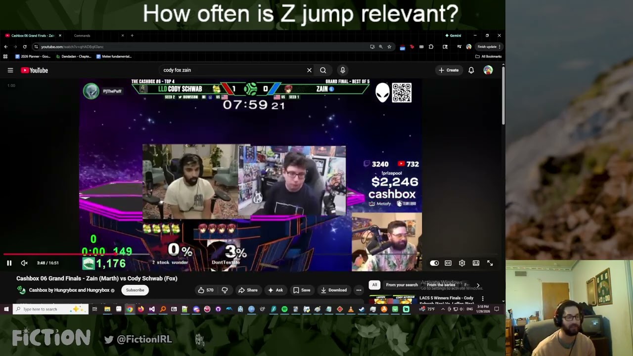 Talking about z jump lmao
