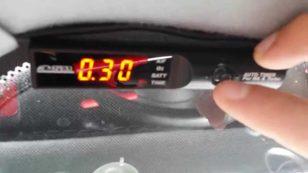 Apexi turbo timer(Colt czT)-How to set  quickly the idle timer