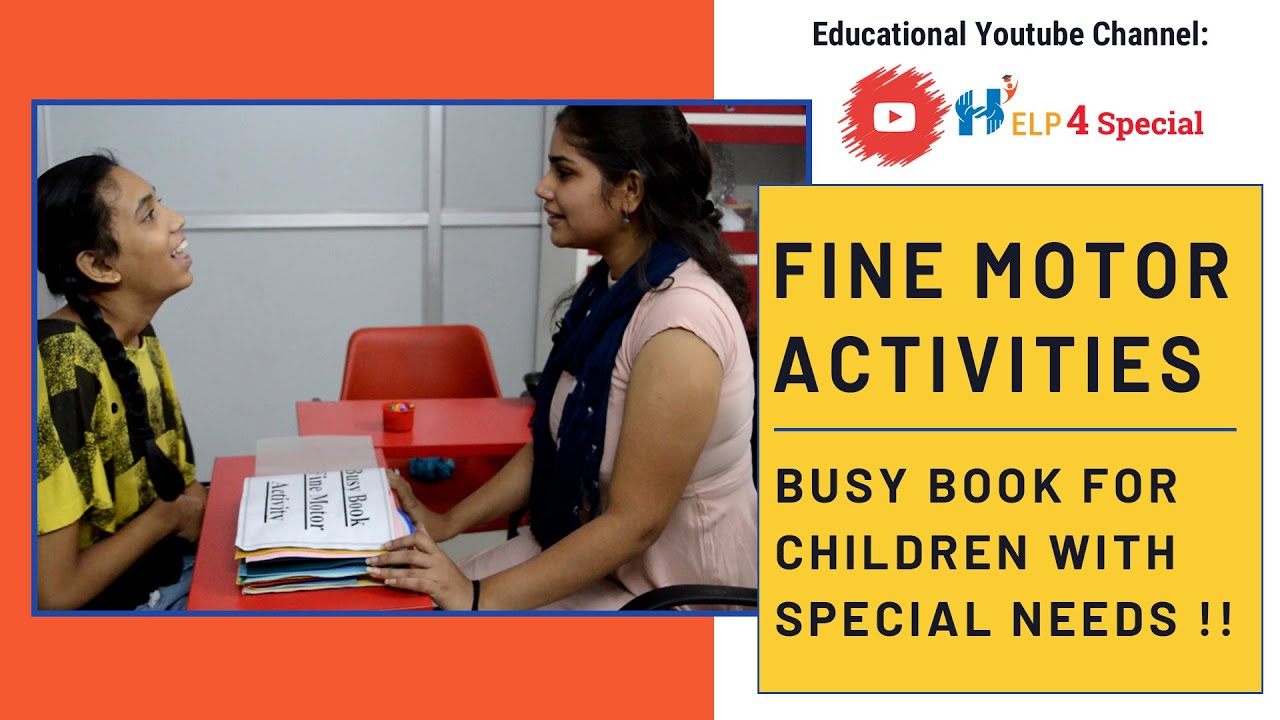Fine Motor Activities Busy Book for Children (