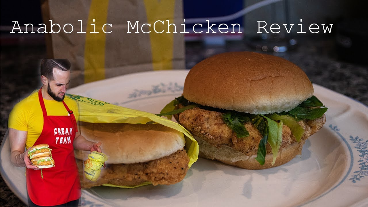 Anabolic McChicken Review | Exercise4CheatMeals Recipe | McDonalds Comparison