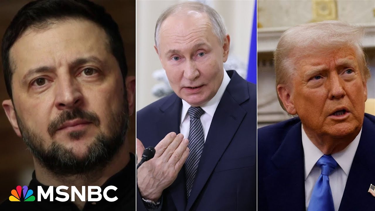 Trump calls Zelenskyy a dictator but won't call Putin one