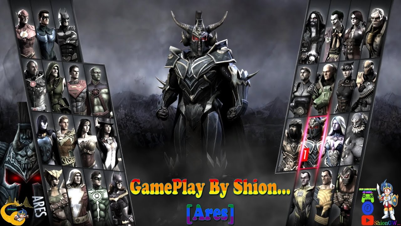 Injustice - Gods Among Us - UE - [GamePlay!!!] {PART26 - ARCADE} [Ares] (SHION) 😄🐲🎮🇵🇹