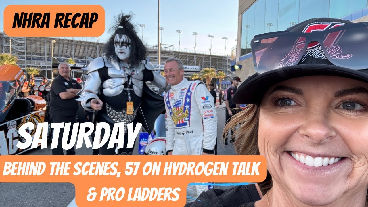 NHRA Las Vegas behind the scenes w/ @claymillican25 recap & pro ladders for Sundays race #race