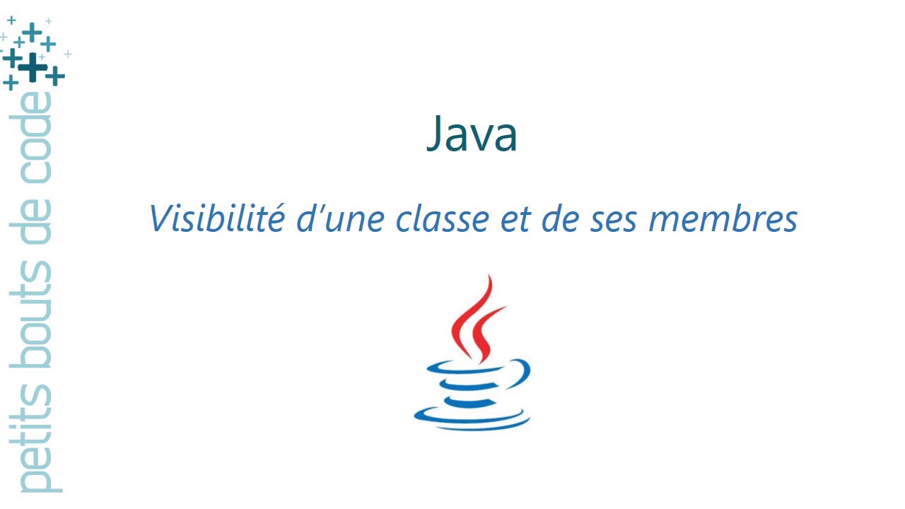 Java - public, protected, private : Visibilité d'une classe et de ses attributs