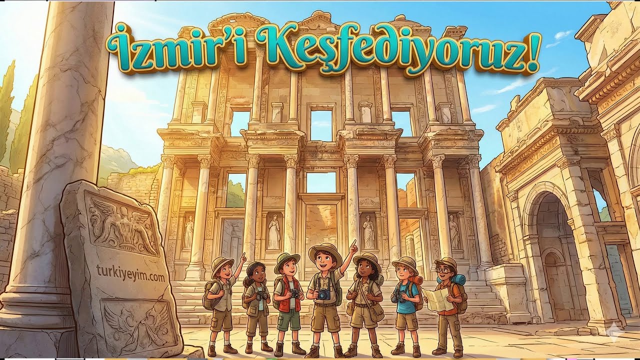 🕰️ İzmir'yı Geziyoruz! Saat Kulesi ve Boyoz | Eğlenceli Türkiye Turu 🇹🇷