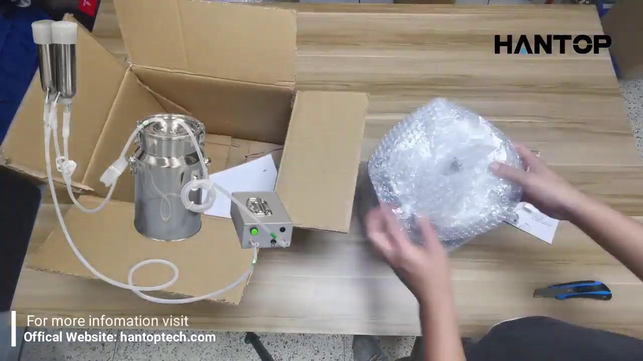 Unboxing Hantop Milking Machine Pulsation Model, 7L&14L ( Mar, 2020)