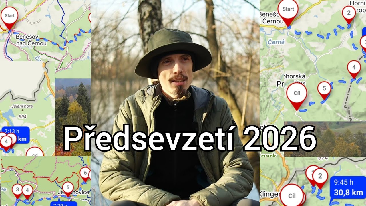 Mé plánované výlety v roce 2026