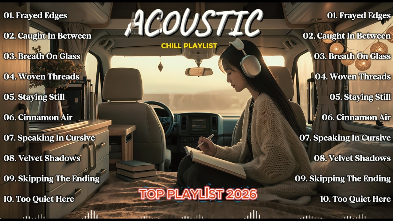 Acoustic Chill Playlist 2026 ☕ Relaxing English Pop Songs 🍂 Soft English Songs to Relax & Chill