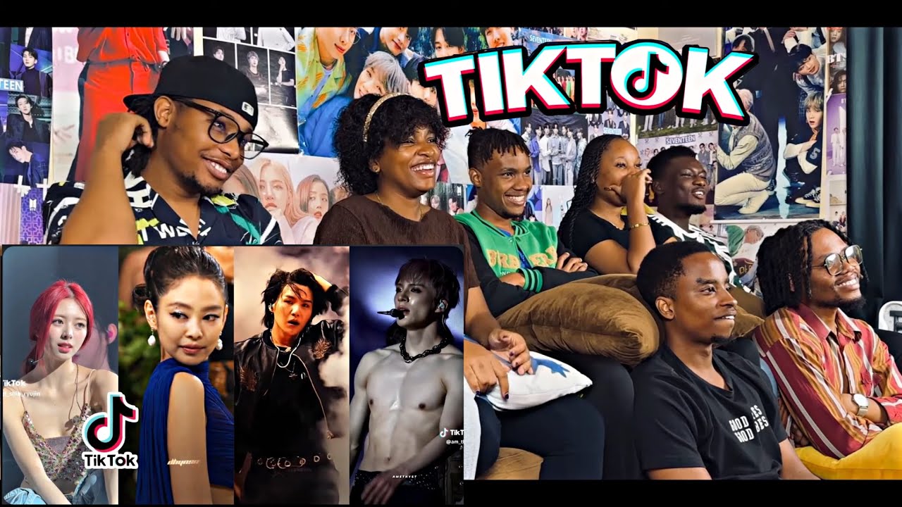 AFRICANS SHOW THEIR FRIENDS (NEWBIES) KPOP 2024 TIKTOK EDITS COMPILATION!! PT.2
