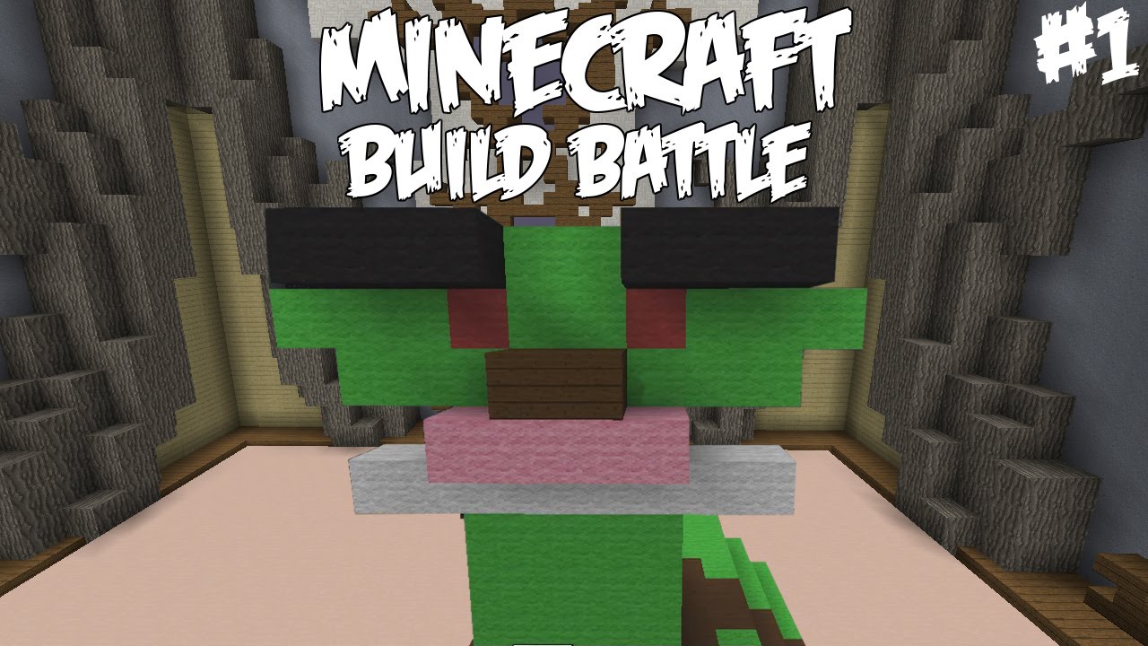 Täydellinen taideteos /w Roponen - Pelataan Build Battle Minecraft - Osa 1