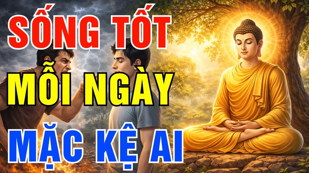 Cứ Sống Tốt Mỗi Ngày, Mặc Kệ Ai Làm Gì - Nghe Lời Phật Dạy Một Lần Khổ Đau Biến Mất!