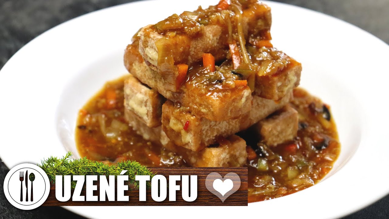 Uzené tofu s chutnou omáčkou