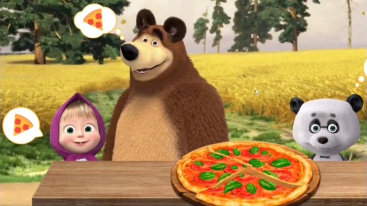 Маша и Медведь: Пицца 🍕 Развивающие игры Как играть