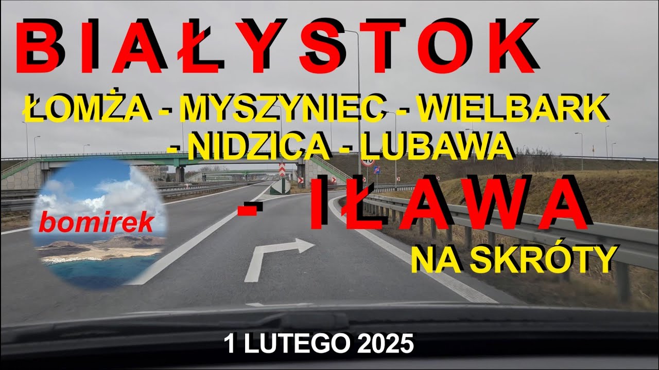 #347  Białystok- Łomża - Łyse - Myszyniec - Nowogród - Nidzica - Iława na skróty z @agatabodkuchni