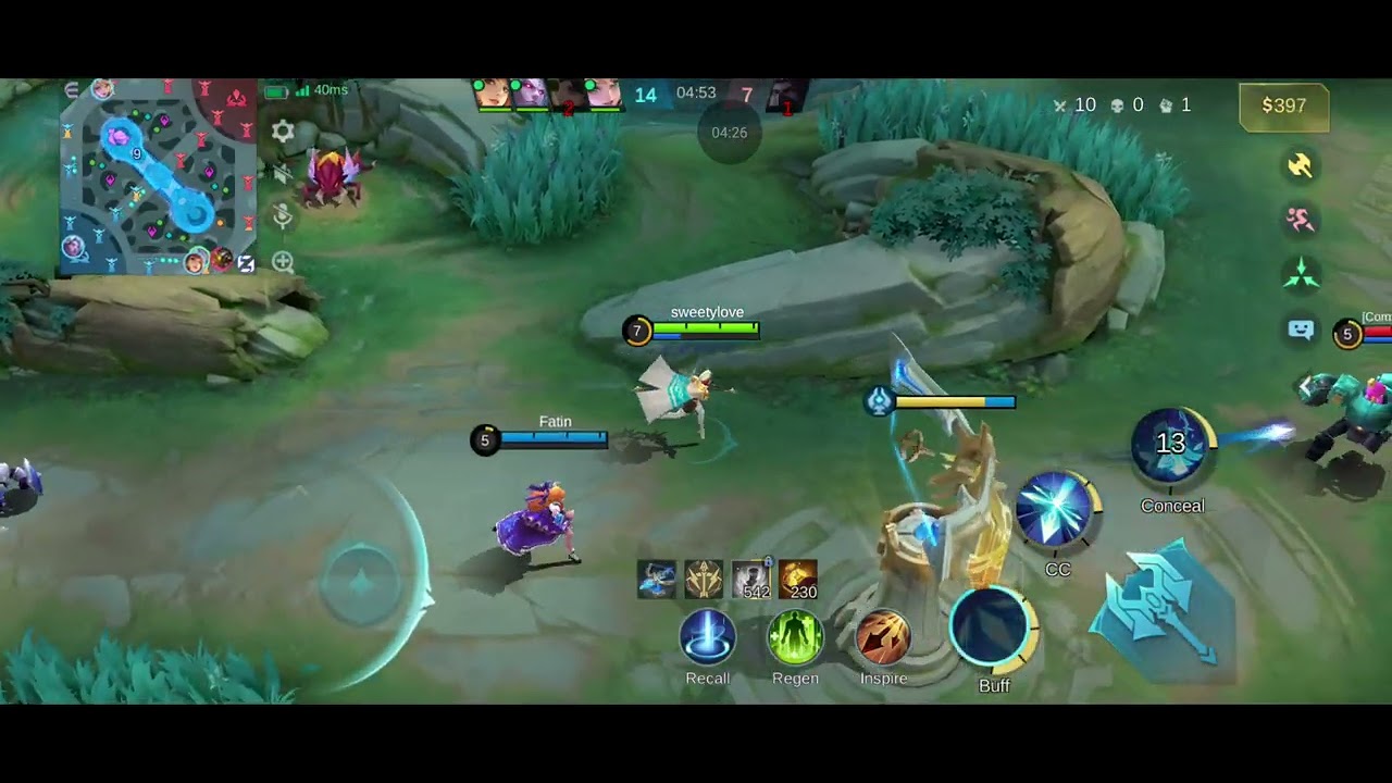 Crazy game play miya mobile legend