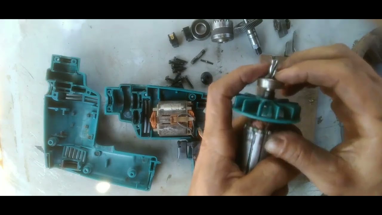 Repair Makita drill bearings  [Makita hp1030] #hottrend #garage_9789