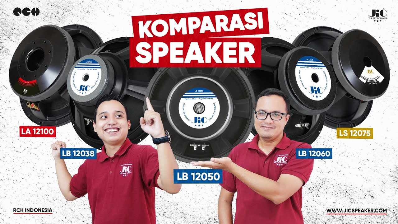 INILAH SEMUA 12 INCH JIC  |  ADA TES SPEAKER NYA !!  |  JIC Speaker | RCH Indonesia