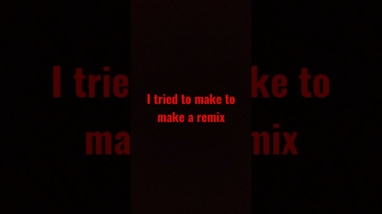 a piano remix(unfinished)