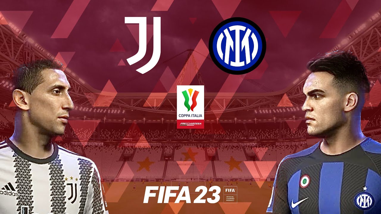 Juventus - Inter | FIFA 23 Semifinale Coppa Italia 2022/23 Full Match Gameplay