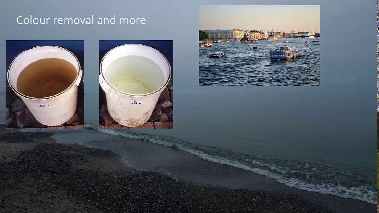 Ozone production, ozonation, color removal, disinfection in Water Treatment