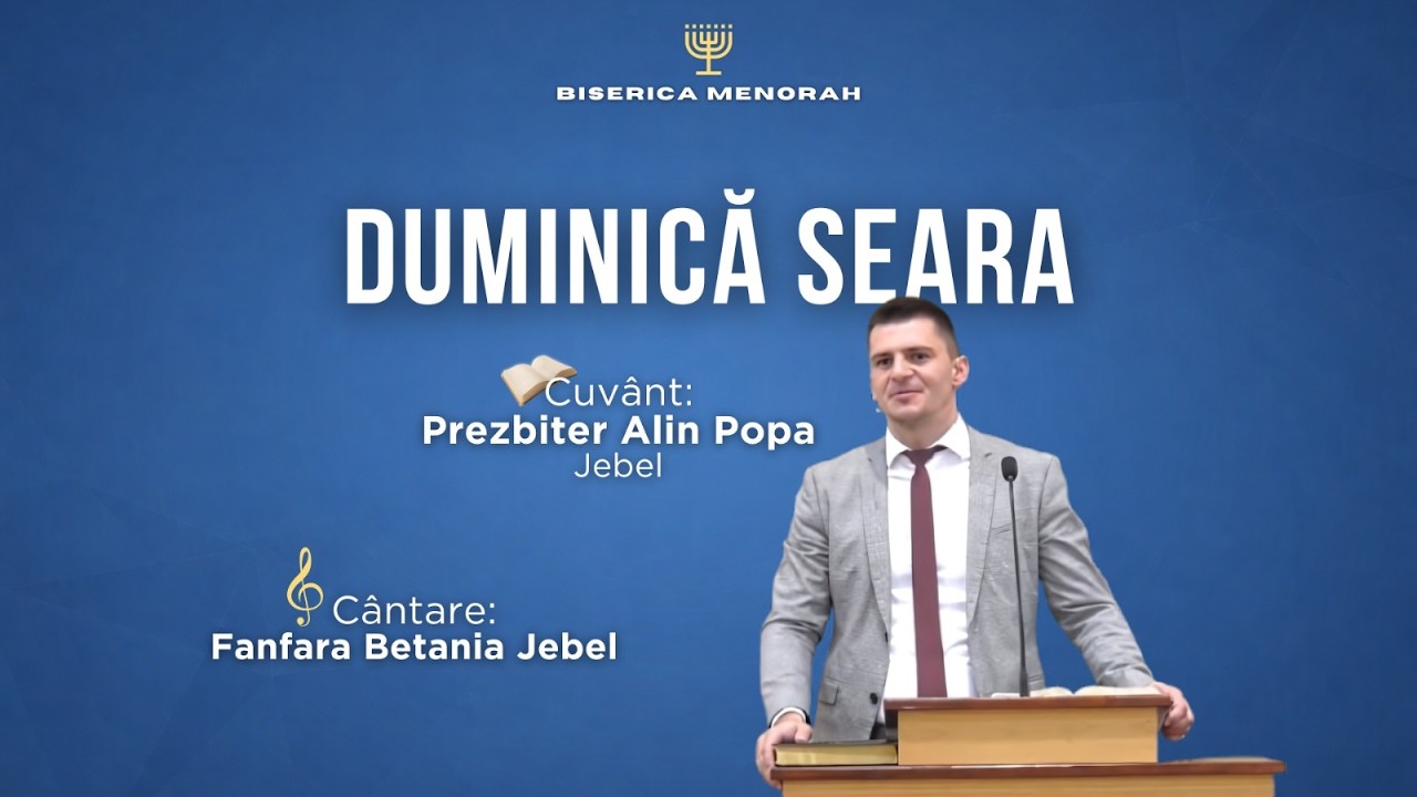 Prezbiter Alin Popa | Fanfara Betania Jebel | 22 februarie 2026
