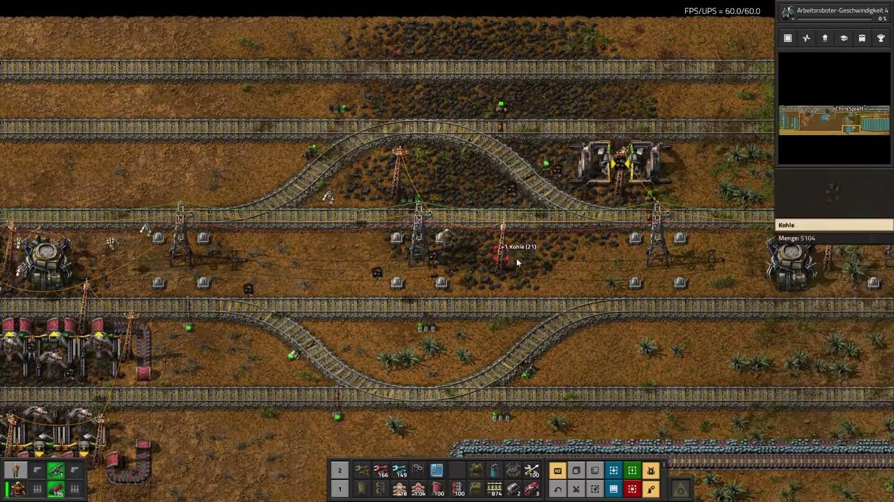 Factorio 1.1 - RibbonWorld: Folge 59 - Das AKW vorbereiten (Deutsch)