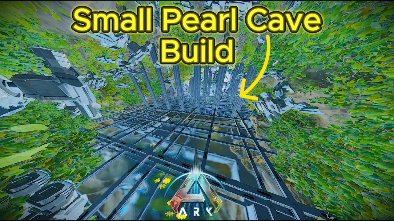 How To Build Small Pearl Cave | Ark: Survival Ascended BUILDING PVP