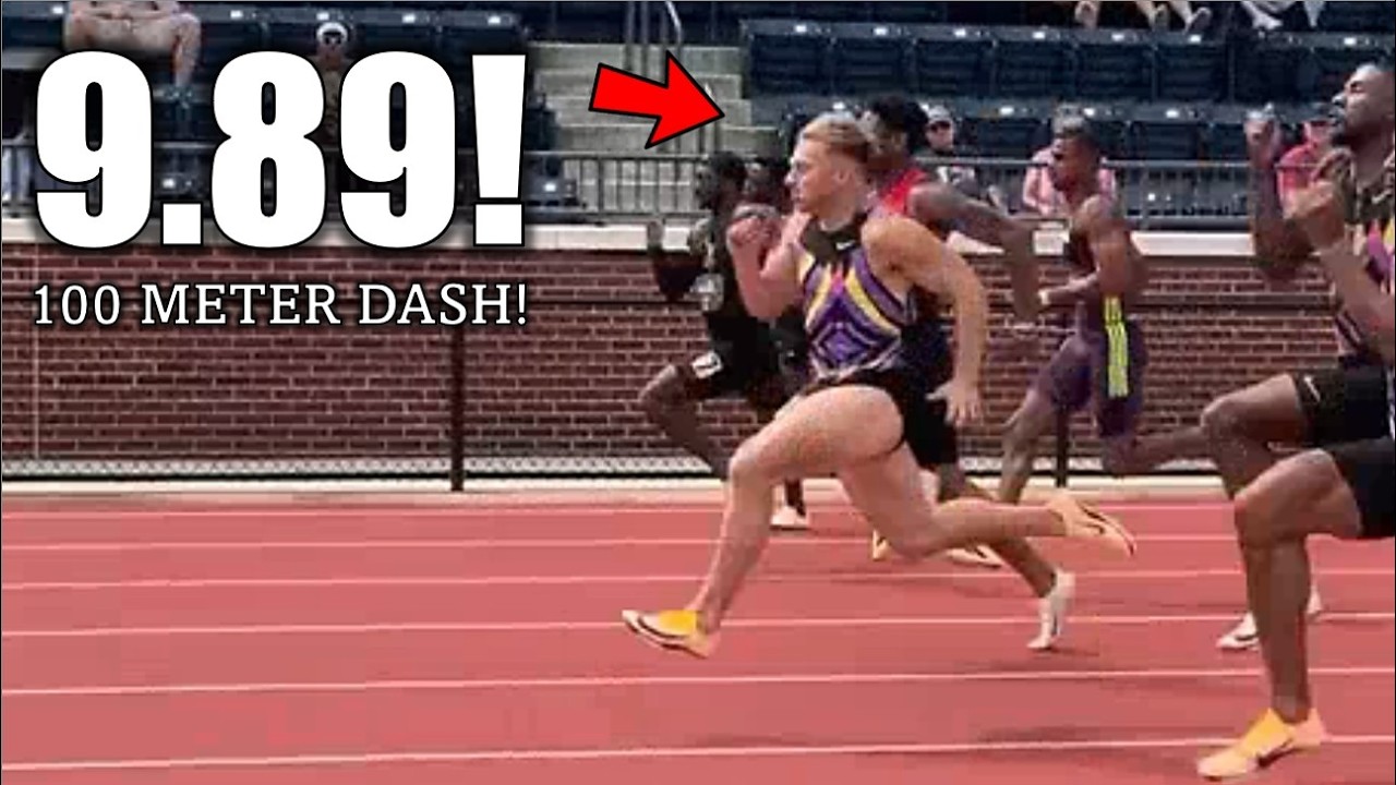 The New Fastest WHITE Athlete Of All Time Just Dropped A 100 Meter BOMB! || 2026 Music City CarnivaL
