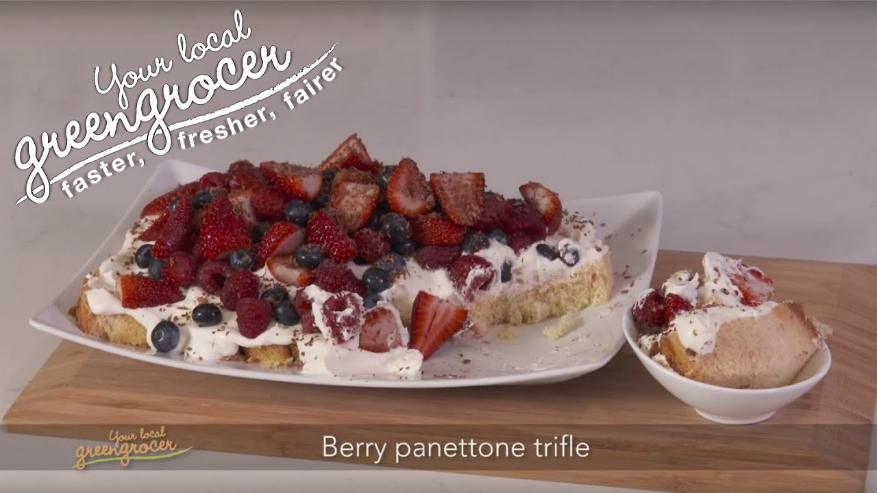 Berry Panettone Trifle
