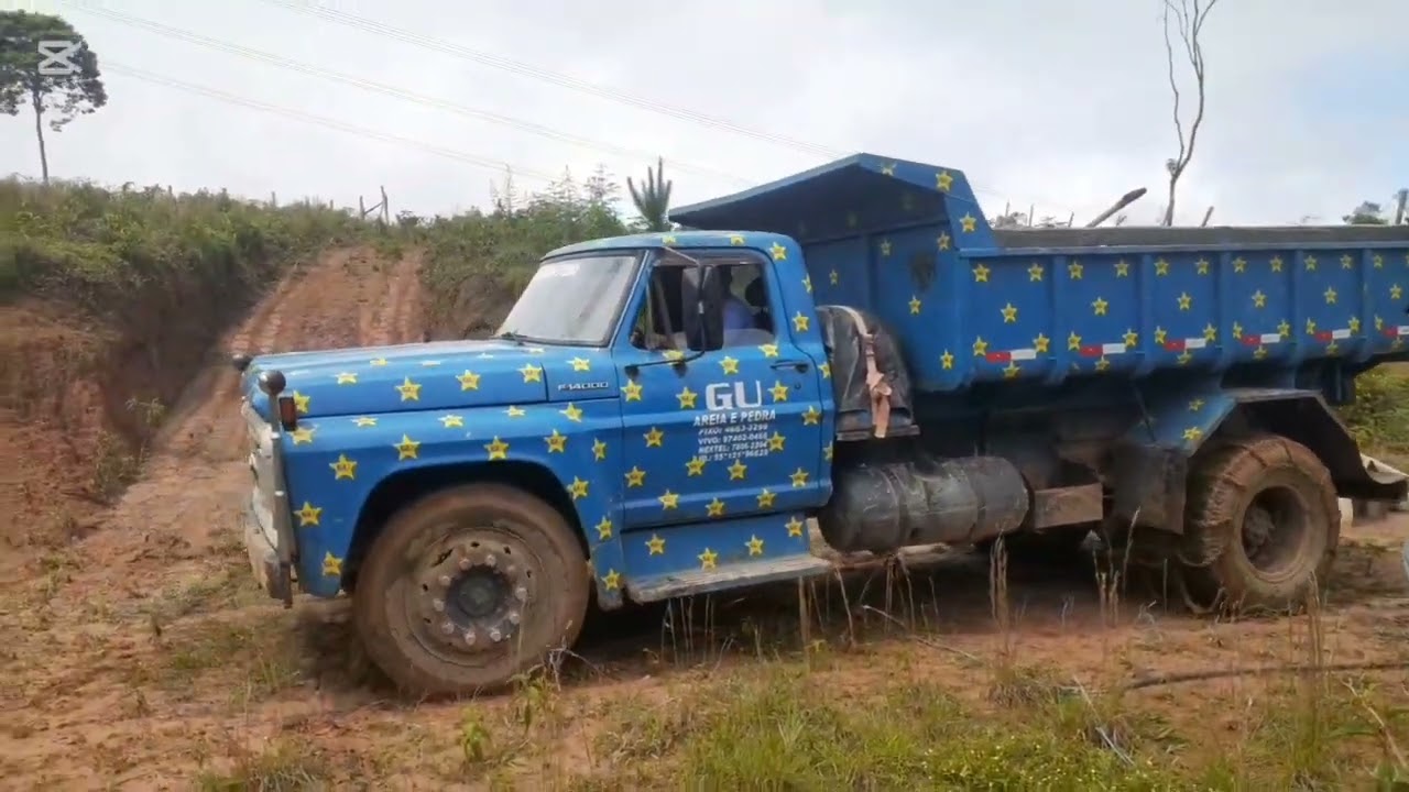 Entrega de material na chácara