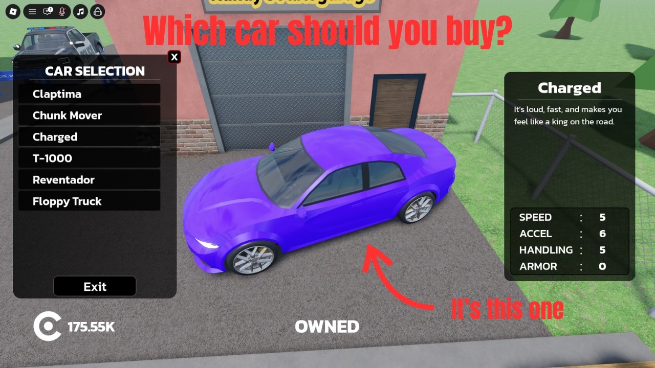 Roblox Runaways: Which car should you buy first?