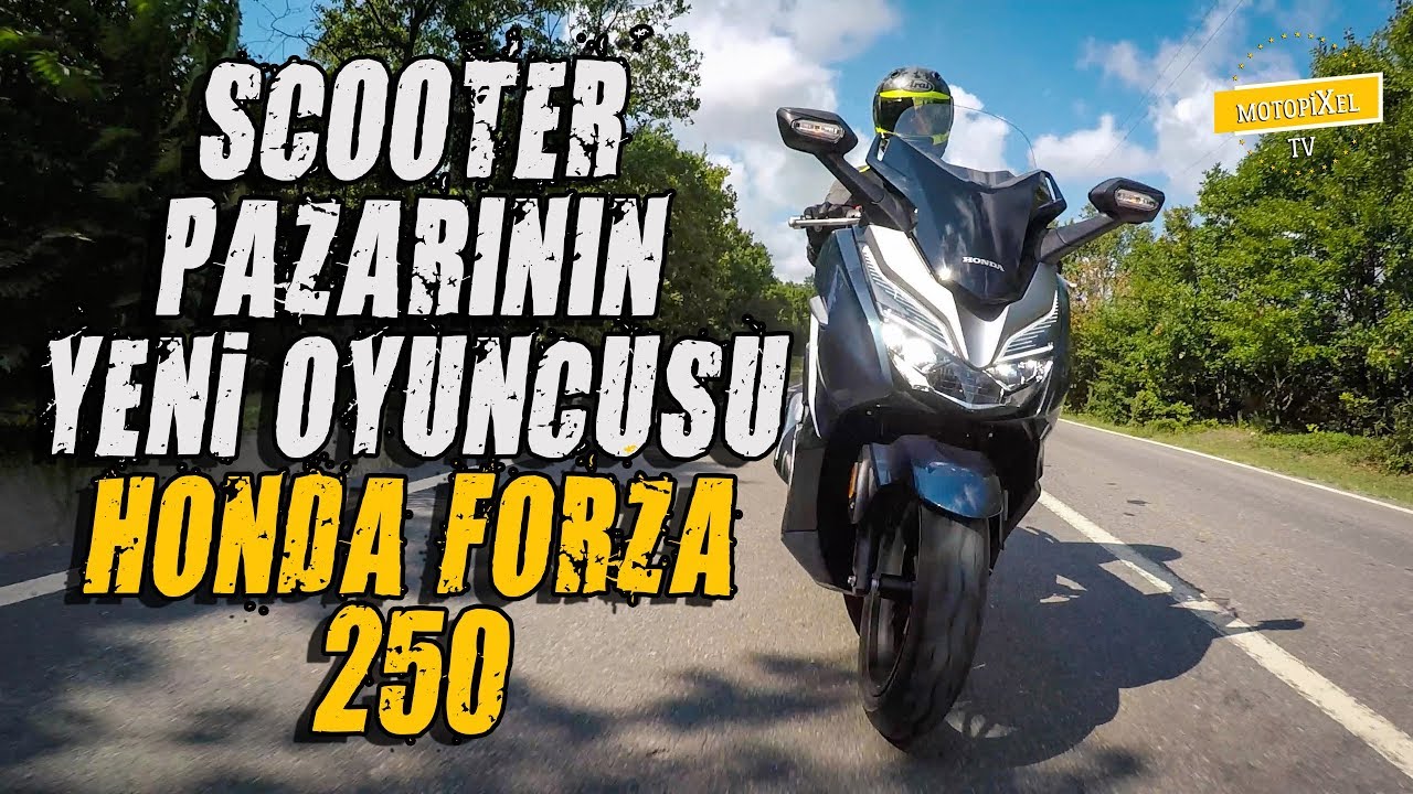 2018 Honda Forza 250 Lansman - İnceleme