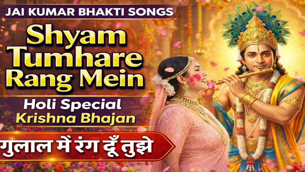 Rang De Mujhe Shyam Ke Rang Mein | Superhit Holi Krishna Bhajan | Bhakti Song 2026