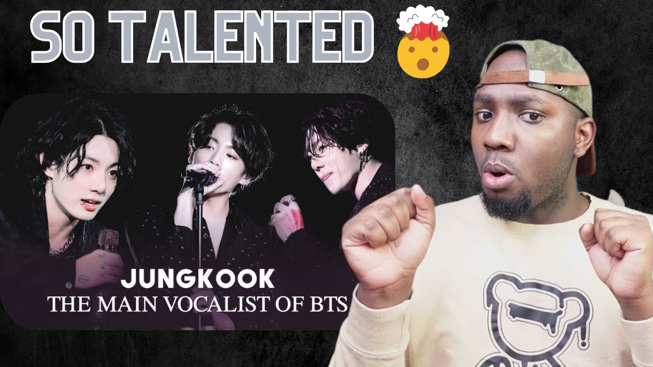 Jungkook the main vocalist of BTS REACTION