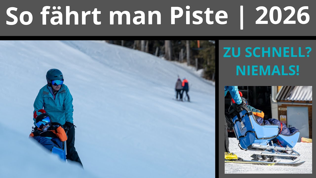 So macht der Winter Spaß |  Bi-Ski = Dauergrinsen 