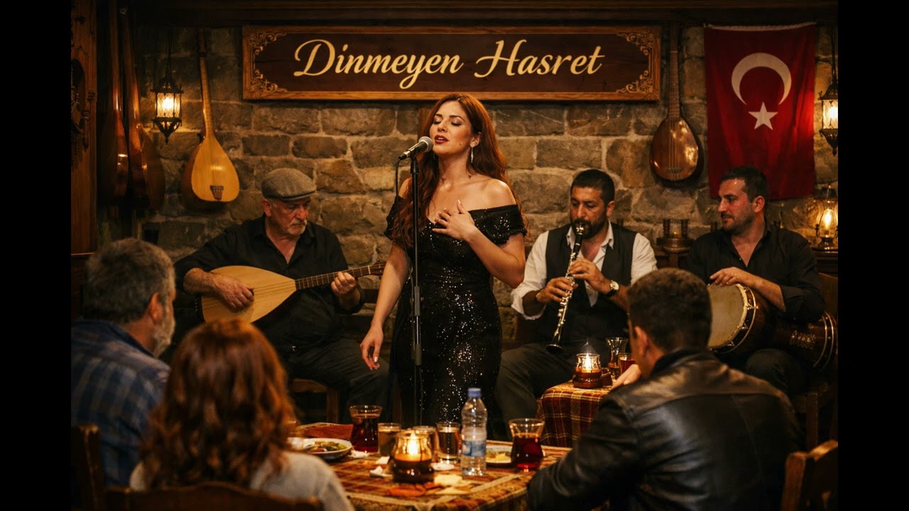 🎵 Dinmeyen Hasret | Yanık Türkü | Kadın Vokal