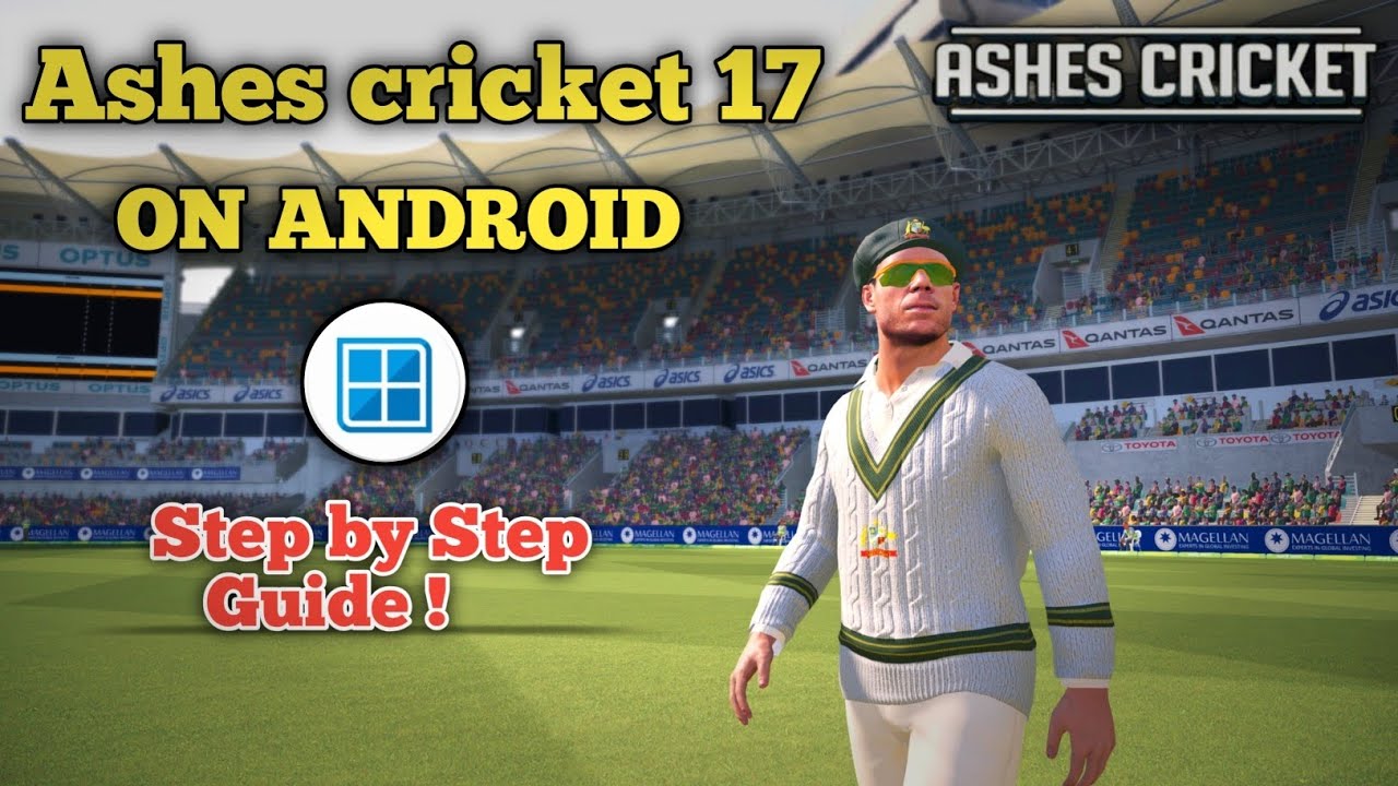Как играть в Ashes Cricket 17 на Android с помощью эмулятора Winlator | Геймплей Ashes Cricket 17 |