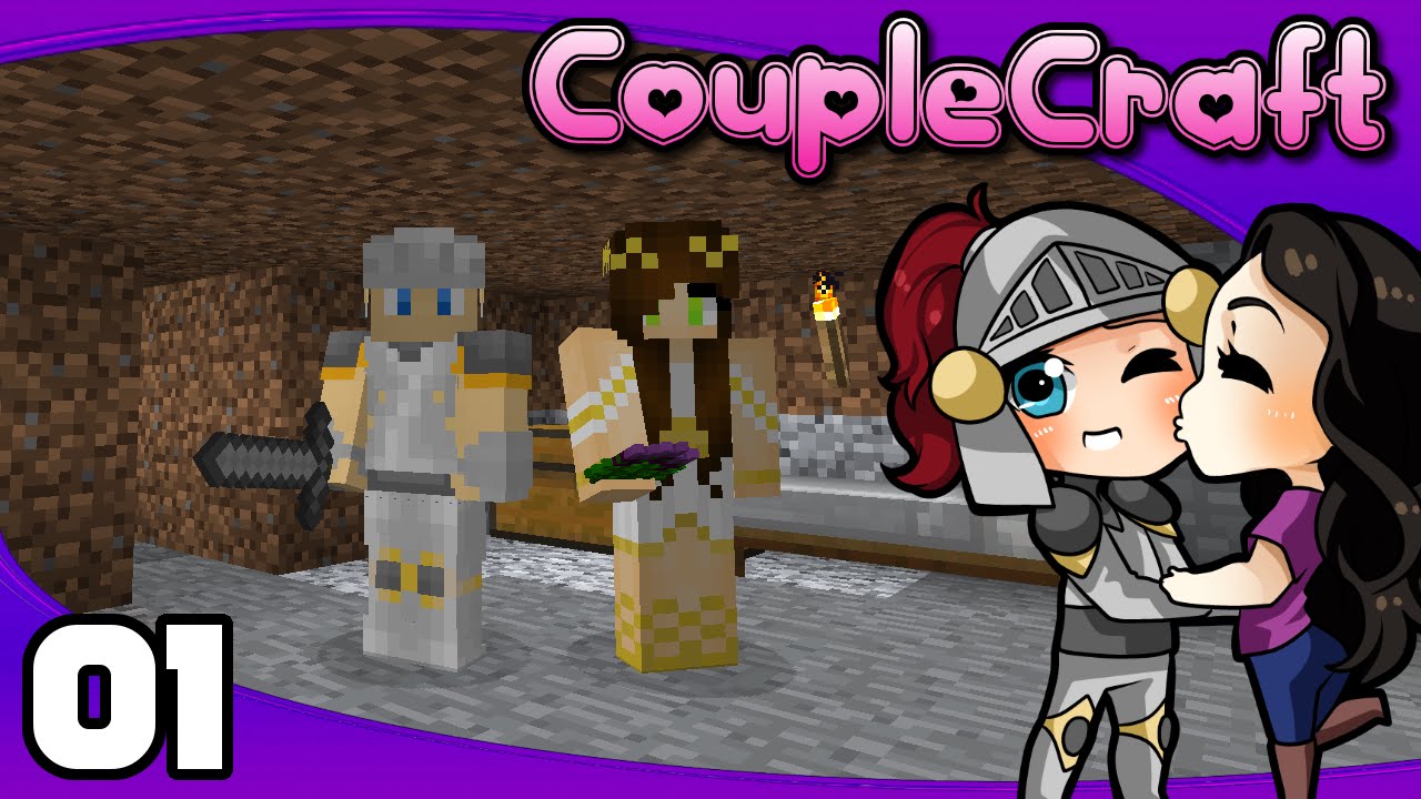 CoupleCraft - Ep. 1: Welsknight & Wifey Returns! | Minecraft Modded Survival
