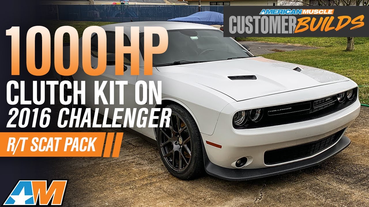 2016 Challenger R/T Scat Pack with McLeod RXT 1000HP Clutch | AmericanMuscle Customer Builds