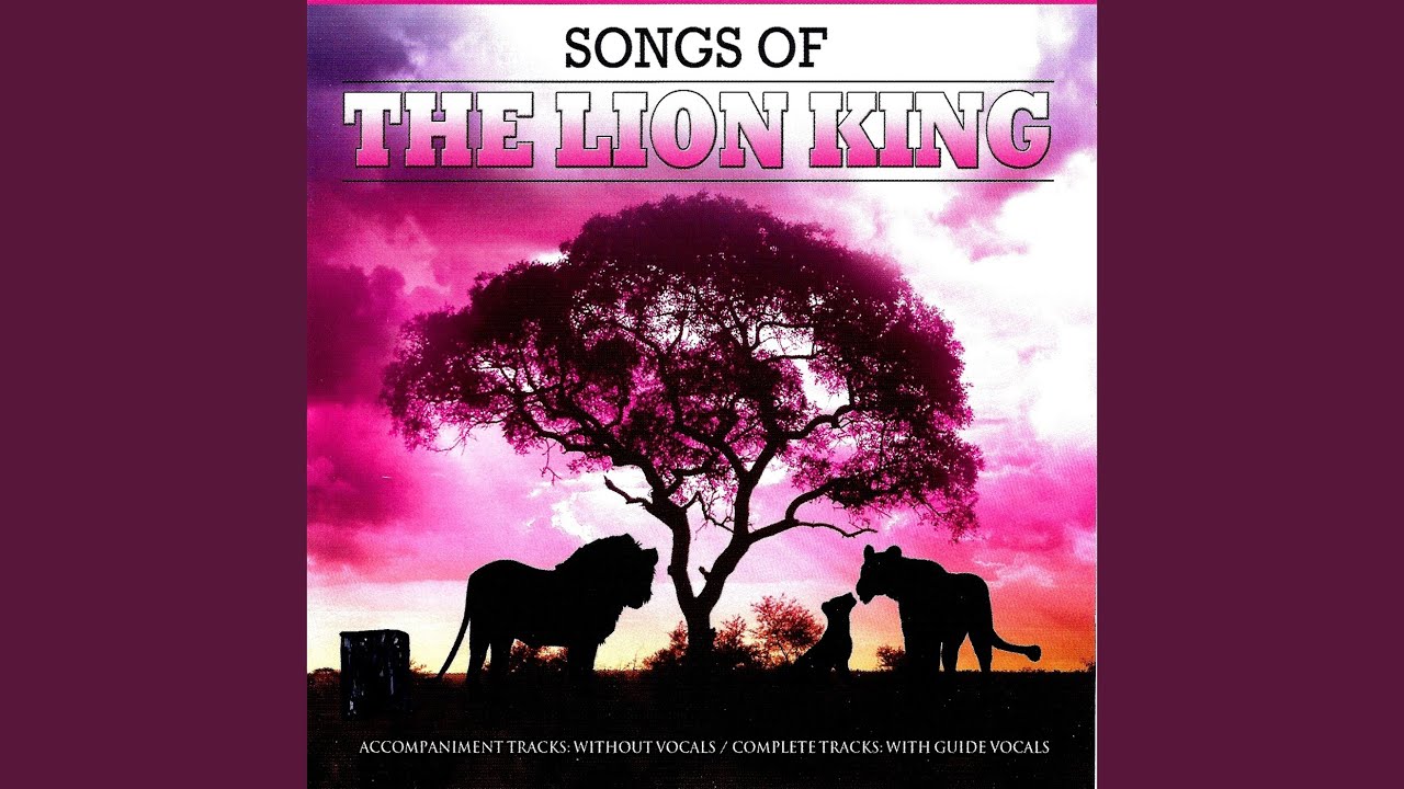 I Just Can't Wait to Be King (Accompaniment Backing Tracks)